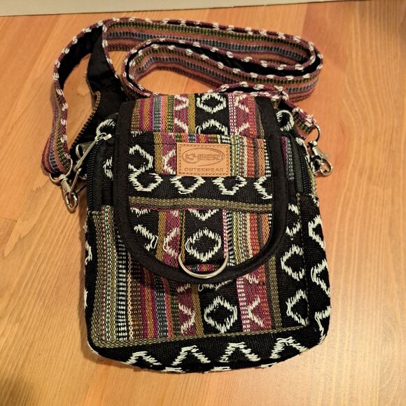 Handbags - Kyber Side Bag/ Belt Bag Crossbody Hiking Sack Outerwear 2 Zip Pockets Soft 5x7”